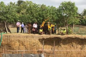 Court orders security measures after discovery of human skeletal remains