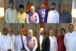 தமிழ் அரசியல் கட்சிகளின் பிரதிநிதிகளை சந்தித்தார் மோடி