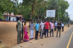 தமிழ் எம்.பி.-இன் தலையீட்டல், காணியை அபகரிக்கும் பொலிஸாரின் முயற்சி தடுக்கப்பட்டது