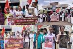 செம்மணியில் புதைக்கப்பட்ட தமிழர்களுக்கு நீதி வழங்க வேண்டி மேலூரில் நாம் தமிழர் கட்சியினர் ஆர்ப்பாட்டம்