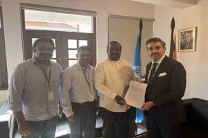 ஐ. நா பிரதிநிதியை தமிழ் பிரதிநிதிகள் சந்தித்தனர்