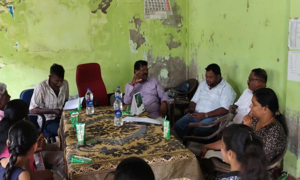 பனங்கட்டிகொட்டு மீனவர்சங்கத்தை சந்தித்தார் ரவிகரன் எம்.பி