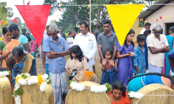 முல்லைத்தீவு, ஒதியமலை 41 வருடங்களுக்கு முன்னர் கொல்லப்பட்ட 32 தமிழர்கள் நினைவுகூரப்பட்டனர்