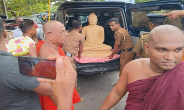 திருகோணமலை புத்தர் சிலை விவகாரம்; பௌத்த பிக்குகள் உட்பட பத்து பேருக்கு விளக்கமறியல் நீடிப்பு!